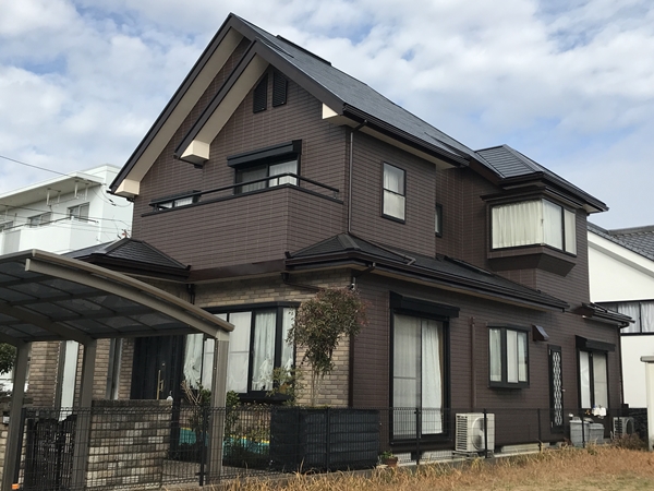 茨城県牛久市外壁屋根塗装｜耐久性とコスパ良し！　アフター